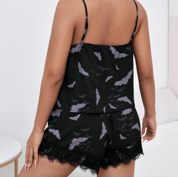 Bat Halloween Romper Pajama - Picture 2 of 7